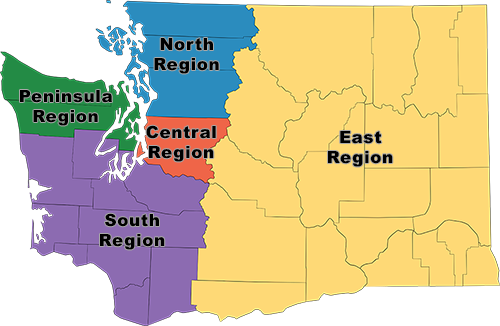 PSSRA Region Map